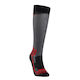 Six2 Long V3 Cycling Socks Black Carbon Red