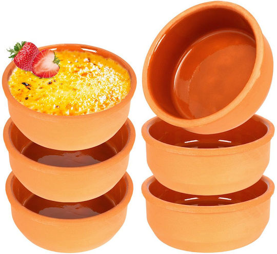Excellent Houseware Кръгло Устойчиво Съдове 12см 6 Бройки