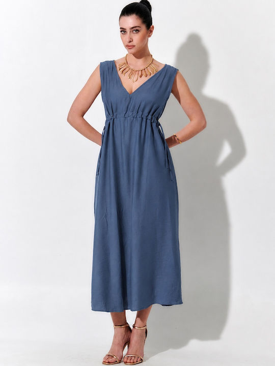 Theros Island Damenkleid All Day Blau