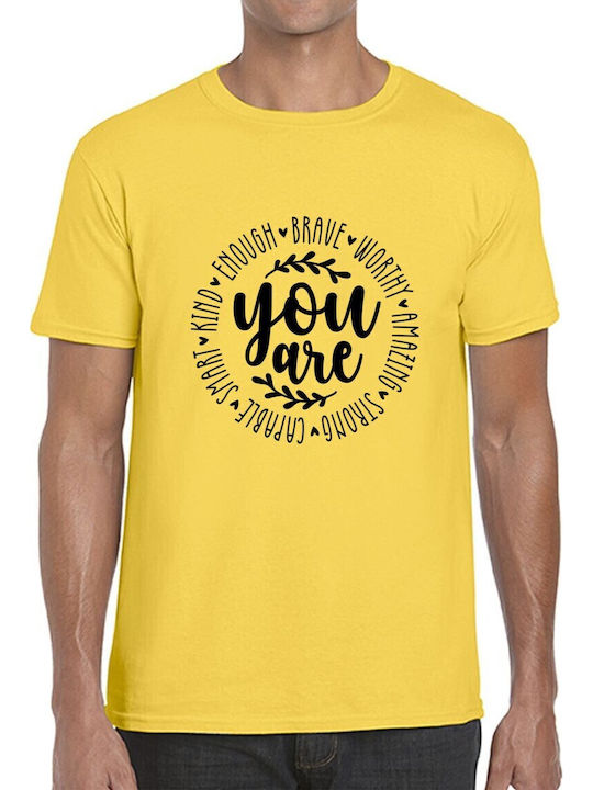 T-shirt Positive Statements Circular Design Pop...