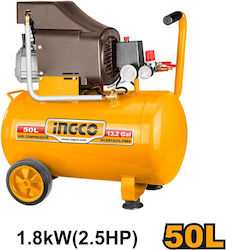 Ingco AC255016 Κομπρεσέρ Αέρος 2.5hp / 50lt Ingco AC255016 Κομπρεσέρ Αέρος 2.5hp / 50lt