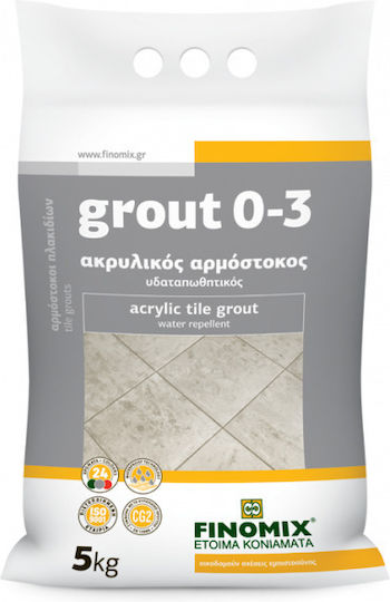 Finomix Gresie De Umplere A Rosturilor De Țiglă Albă 5kg