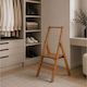 Arredamenti Italia Wooden Ladder with 2 Steps 48cm
