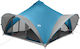 vidaXL Camping Teepee Tent Blue 500x500x350cm