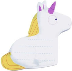 Post-it Stickers Memo Pads Clairefontaine Maildor Modou Unicorn Mi042c 55x70mm 50 Sheets
