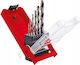 Einhell Set 6 Bohrmaschinen für Metall