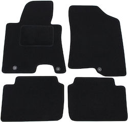 Πατάκια Αυτοκινήτου Μοκέτα Hyundai I30 2011-2017 Black 5 Pieces