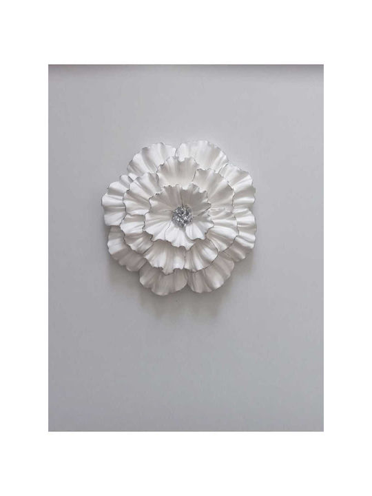 SteweHome Wall Decor Handmade White 16.5x16.5cm