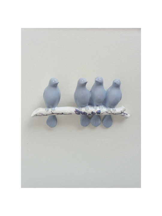 SteweHome Handmade Grey Wall Decor 27x15cm
