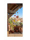 SteweHome Handmade Orange Wall Decor 2 Pieces