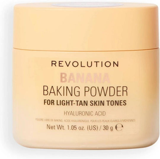 Makeup Revolution Bake & Blot Matte Loose Setting Powder Banana 30 G