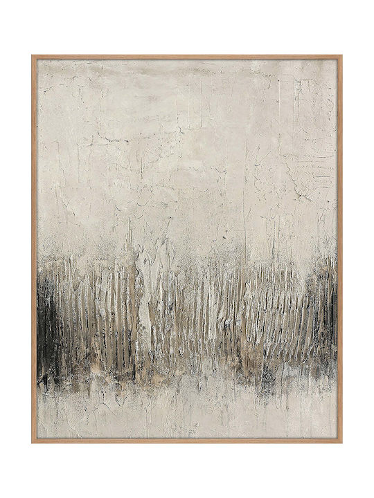 Kunstwerk Rocky Nordic Art Eichenrahmen W80 x H100 cm