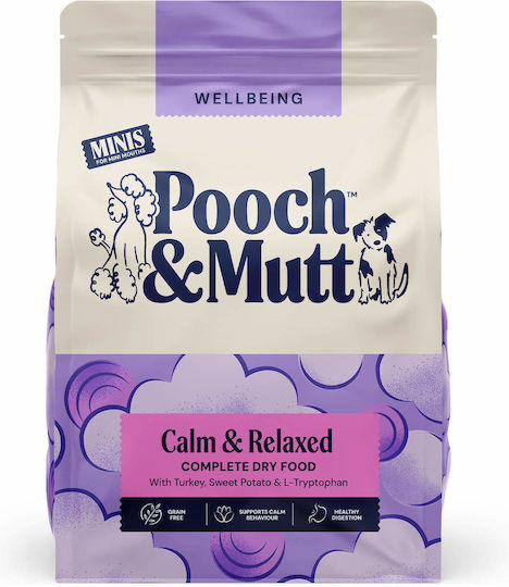 Pooch & Mutt 2kg Ξηρά Τροφή Σκύλων με Γαλοπούλα, Πατάτες και Πουλερικά