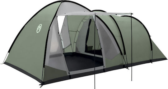 Coleman Waterfall 5 Deluxe Summer Camping Tent Green for 5 People