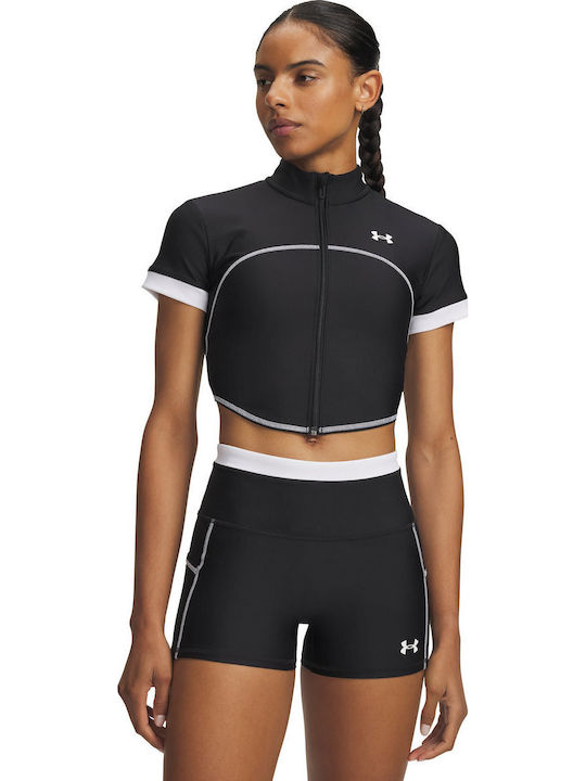 Under Armour Γυναικεία Ζακέτα σε Μαύρο Χρώμα