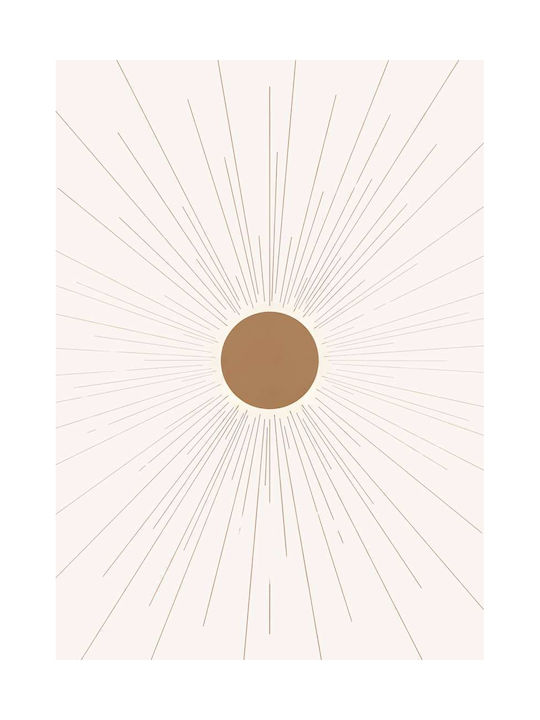 Poster Bohemian Linear Sun Pst190 40cm X 50cm-56143pd156610