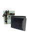 Grey Leather Men's Wallet