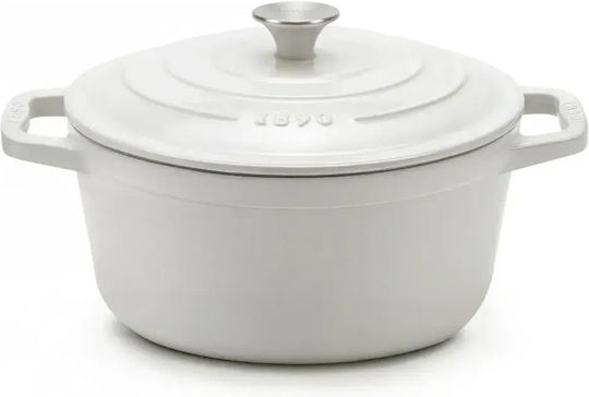 HKoenig Runde Gusseisen-Niederländische Ofen 33,5cm 4,7l