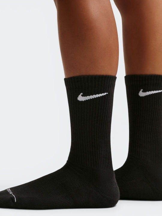 Nike Everyday Къси Чорапи Черни 6 Чифта