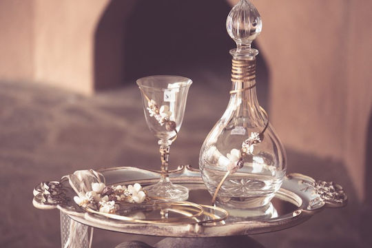 Best Man Set Crystal Metallic with Gold Mirror 3 Pieces Best Man Set Crystal Metallic with Gold Mirror 3 Pieces