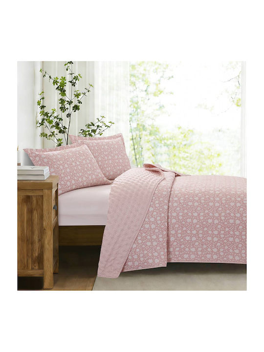 Liolios Home Veronica Κουβερλί Μονό Ροζ 160x240cm