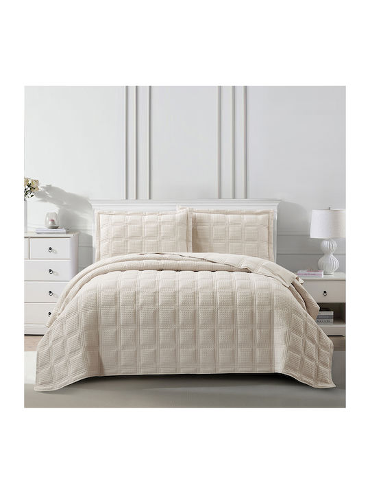 Liolios Home Toscana Coverlet Semi-Double Beige 180x240cm