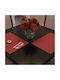 Plastic Red Placemat 45x30cm