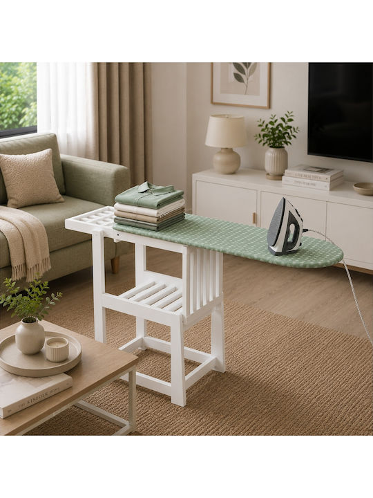 Arredamenti Italia Foldable Ironing Board for Steam Iron 109x41x88cm