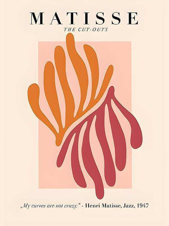 Poster Matisse Cut-outs Art050 40cm X 50cm-55995pd156750