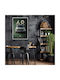 Poster 1968 Bullitt Mustang Cr003 40cm X 50cm Brown Wooden Frame