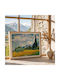 Poster Van Gogh Wheat Field Cypresses Art108 40cm X 50cm Κορνίζα Φυσικό Ξύλου Μπεζ 56093pd156661f55316