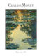 Poster Claude Monet Water Lilies Art102 40cm X 50cm Κορνίζα Φυσικό Ξύλου Μπεζ 55870pd156843f55316