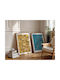 Poster Blue Details By Gustav Klimt Art156 40cm X 50cm Λευκή Ξύλινη Κορνίζα-56092pd156668f55310