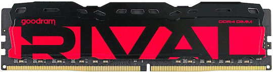 GoodRAM RIVAL Radiant Red DDR4 16GB RAM with 2x8GB Modules for Desktop