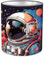 Metal Pencil Holder 10x11 Astronaut
