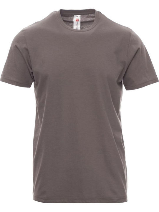 Payper Ανδρικό Διαφημιστικό T-shirt Κοντομάνικο Grey