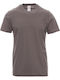 Payper Ανδρικό Διαφημιστικό T-shirt Κοντομάνικο Grey