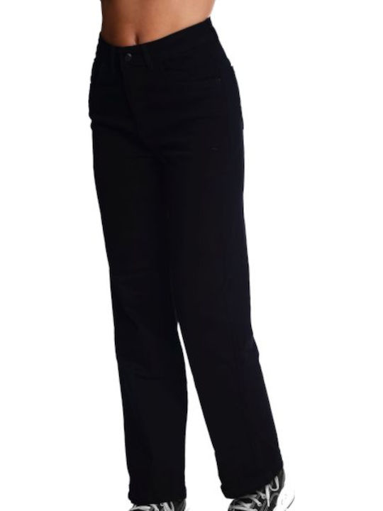 Damen Jeans Hosen in Breit Bein Stil