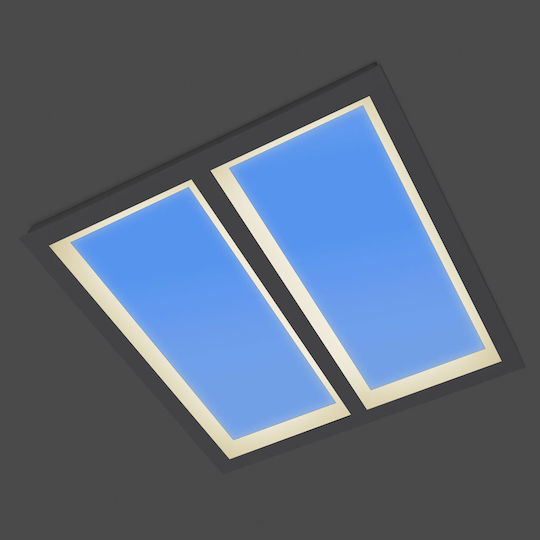 Skylight Vollspektrum 632*632*40mm 100w Ra95 150lm/w Cct 230v