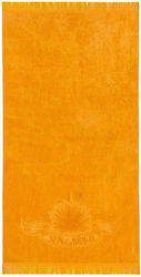 Sun of a Beach Orange Beach Towel