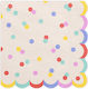 Party Napkins Multicolour Confetti 20 Pieces