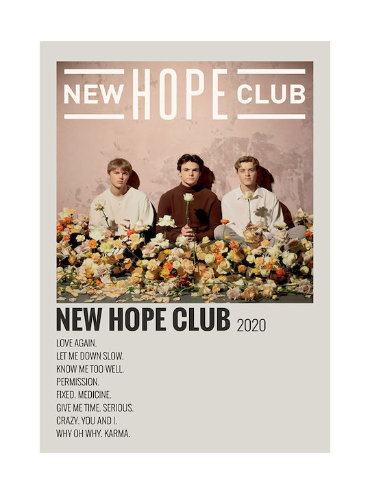 Music Poster New Hope Club Ms728 30cm X 40cm-70857pd157647