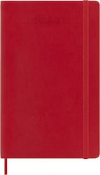 Moleskine Classic Weekly Planner 2026/2027 Weekly 18 Months Large 13x21 Soft Cover Scarlet Red 8056999279837 Moleskine Classic Weekly Planner 2026/2027 Weekly 18 Months Large 13x21 Soft Cover Scarlet Red 8056999279837