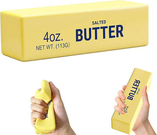 Παιχνίδι Squishy Butter Αφρώδες Πολύχρωμο (Διάφορα Σχέδια) 1τμχ