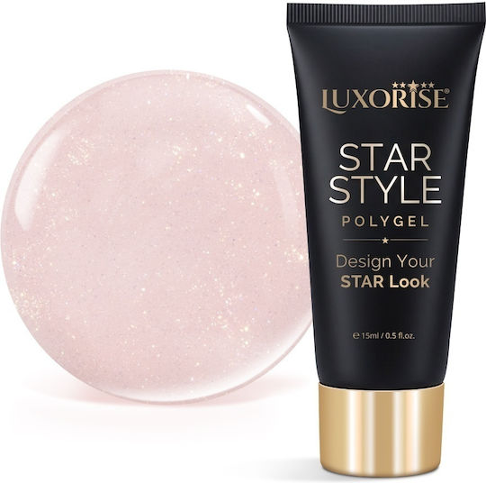 Luxorise Gel Νυχιών Peach Aura 15ml