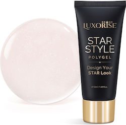 Luxorise Gel Νυχιών Delicate Nude 50ml