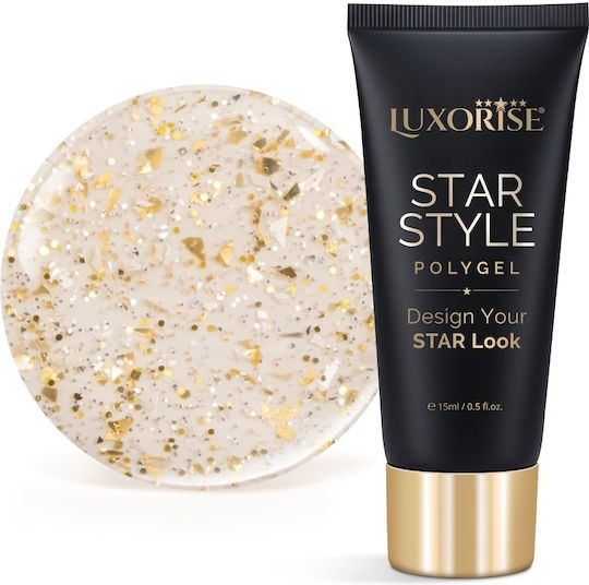 Luxorise Гел за нокти Golden Future 15 мл
