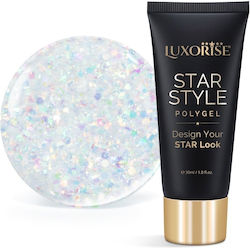 Luxorise Гел за Нокти Crystal Confetti 30ml