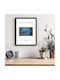 Poster Van Gogh Starry Night On Rhone Art004 40cm X 50cm Premium Black Wooden Frame