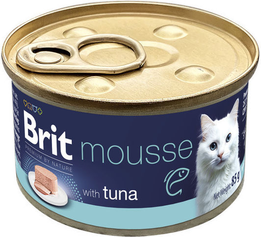 Brit Wet Food for Cats with Tuna 85gr